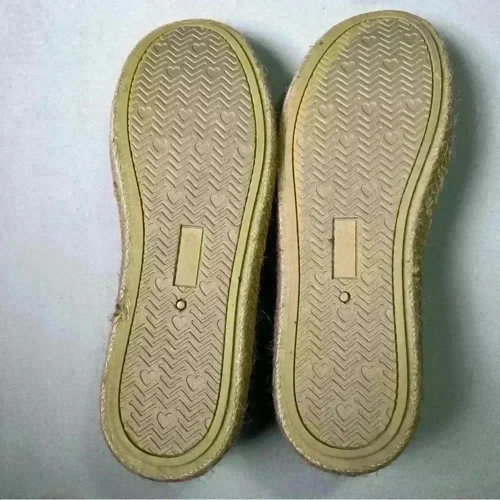 Sugar Women's Evermore Slip-On Espadrille Flats Navy Multi Wash US 8.5 new nb - Picture 7 of 8